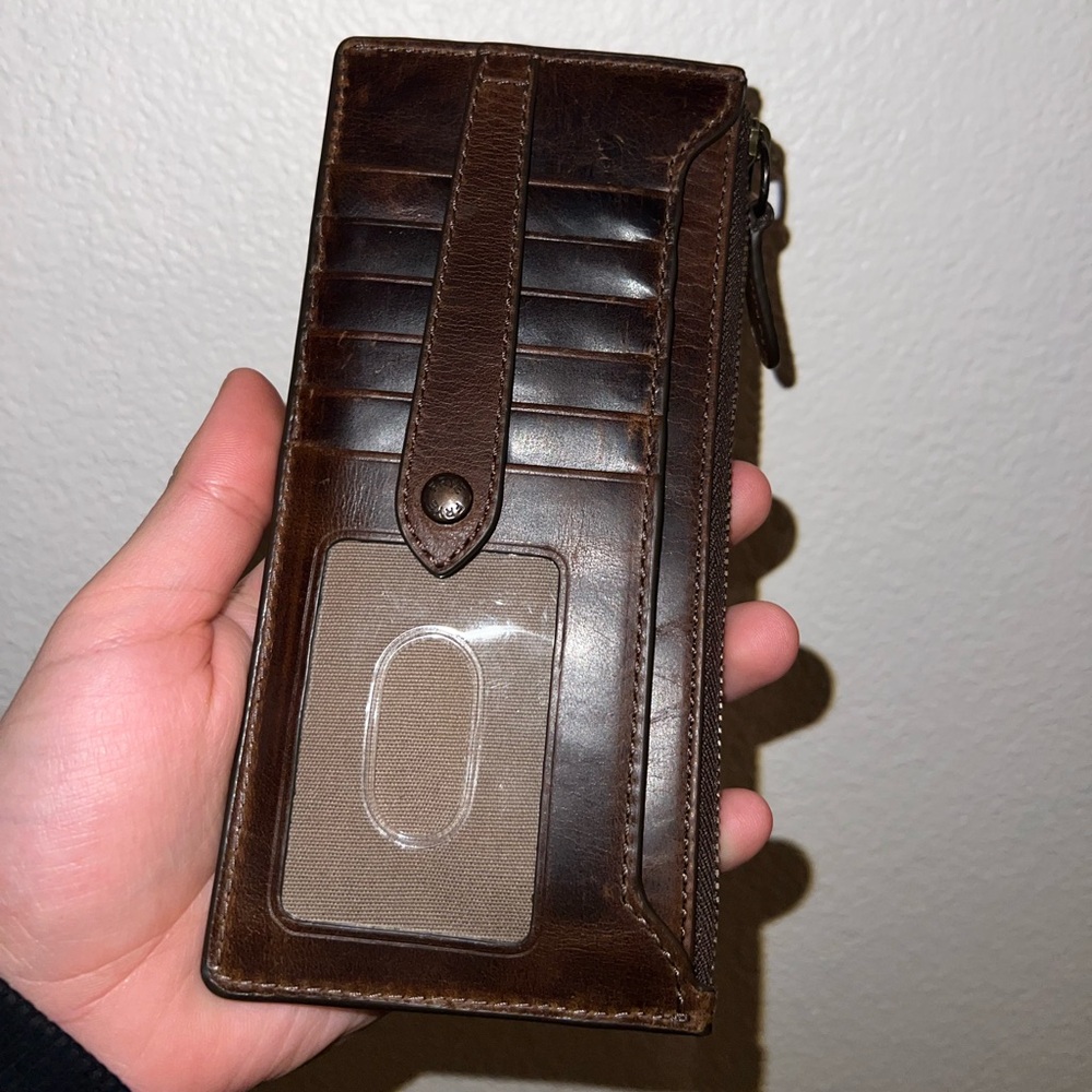 Frye Melissa Snap Card Wallet